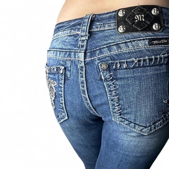 Miss me blue bootcut jeans - Picture 1 of 6